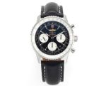BLS Factory Breitling Navitimer 1 B01 Movement 43MM Black Bracelet Black Watch